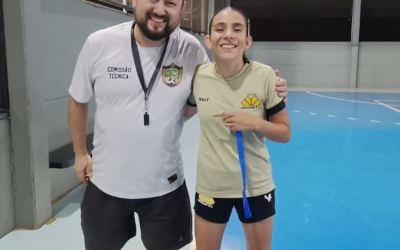 Atleta sarandiense Nathália Garcia é convocada para treinos da Seleção Brasileira Sub-15